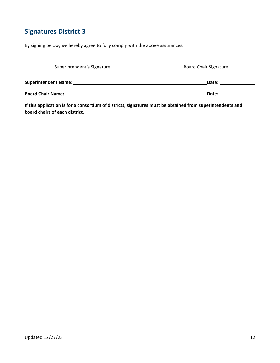 Flexible Learning Year Application - Minnesota, Page 12
