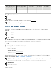 Flexible Learning Year Application - Minnesota, Page 2