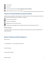 Flexible Learning Year Application - Minnesota, Page 3