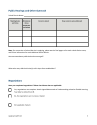 Flexible Learning Year Application - Minnesota, Page 5