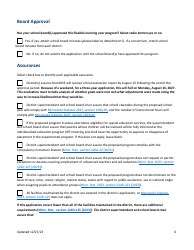 Flexible Learning Year Application - Minnesota, Page 6