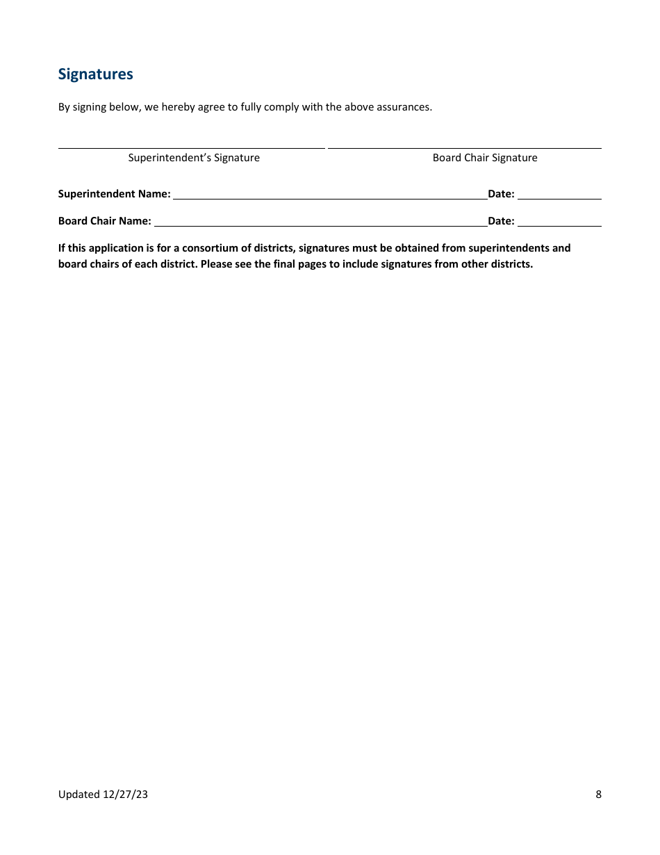 Flexible Learning Year Application - Minnesota, Page 8