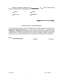 OD- Form 3 SPONSOR Resolution of the Board of Directors - Home American Rescue Plan (Home-Arp) Program - California, Page 3