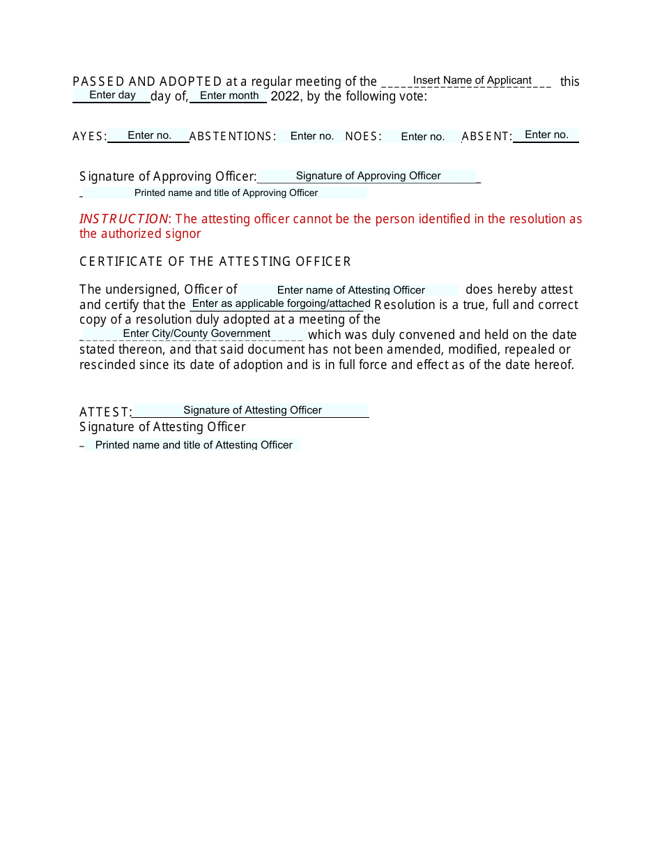 Plha Resolution Template - California, Page 3
