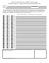 Form DOGM-C1 (DOGM-C2) Application for Coal Permit Processing - Utah, Page 2