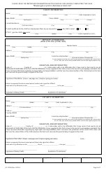 Form JFS07038 Acknowledgment of Paternity Affidavit - Ohio, Page 2