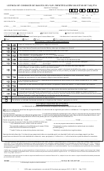 Licencia De Conducir De Dakota Del Sur/Identificacion Solicitud De Tarjeta - South Dakota (Spanish)