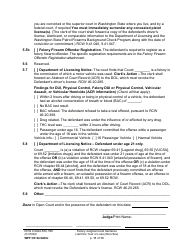Form WPF CR84.0400J Felony Judgment and Sentence - Jail One Year or Less (Non Sex) - Washington, Page 11