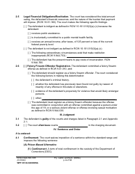Form WPF CR84.0400 DOSA Felony Judgment and Sentence - Drug Offender Sentencing Alternative - Washington, Page 4