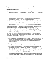 Form WPF CR84.0400 DOSA Felony Judgment and Sentence - Drug Offender Sentencing Alternative - Washington, Page 8