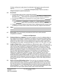 Form WPF CR84.0400 DOSA Felony Judgment and Sentence - Drug Offender Sentencing Alternative - Washington, Page 9