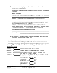 Form WPF CR84.0400JSKO Felony Judgment and Sentence - Jail One Year or Less (Sex Offense and Kidnapping of a Minor) - Washington, Page 7