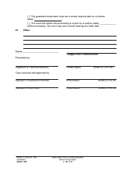 Form GDN C104 Order Appointing Full or Limited Guardian and/or Conservator - Washington, Page 12