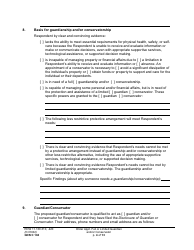 Form GDN C104 Order Appointing Full or Limited Guardian and/or Conservator - Washington, Page 4