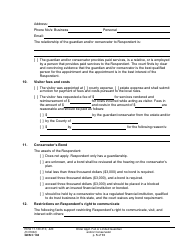 Form GDN C104 Order Appointing Full or Limited Guardian and/or Conservator - Washington, Page 5