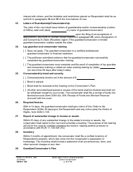 Form GDN C104 Order Appointing Full or Limited Guardian and/or Conservator - Washington, Page 9