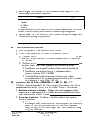 Form GDN M202 Emergency Minor Guardianship Petition (Short-Term) - Washington, Page 7