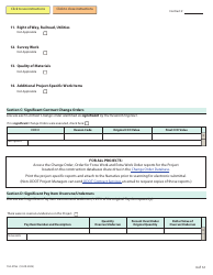 Form 734-2756 Resident Engineer&#039;s Narrative Form - Oregon, Page 4