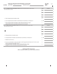Form TC-41 Utah Fiduciary Income Tax Return - Utah, Page 4
