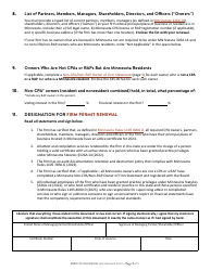 CPA Firm Permit Late Renewal - Minnesota, Page 3