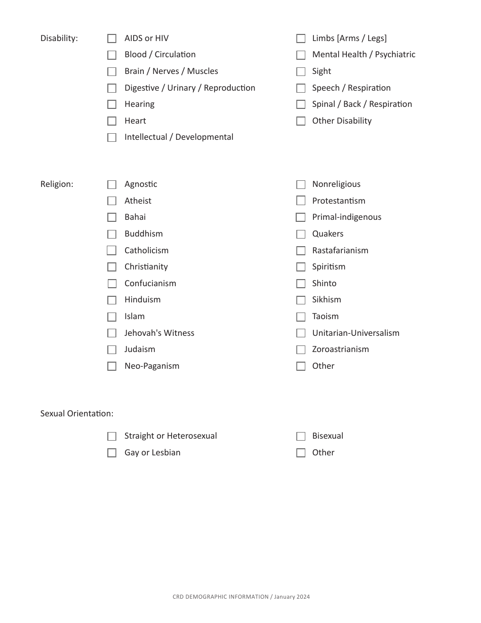 Form CRD-IF903-4X-ENG Intake Form - Housing - California, Page 8