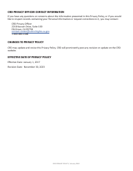 Form CRD-IF903-12X-ENG Intake Form - Unruh Civil Rights Act - California, Page 9