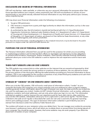 Form CRD-IF903-11X-ENG Intake Form - Discrimination by State-Operated, Funded, or Financially-Assisted Entity (Gc11135) - California, Page 7