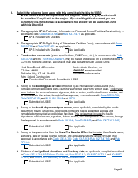 Pre-construction Checklist - Simplified Version - Utah, Page 2