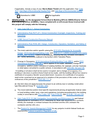 Pre-construction Checklist - Simplified Version - Utah, Page 3