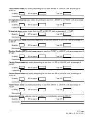 Form SP-5 Right Sizing High School Educational Facilities Form - Utah, Page 3