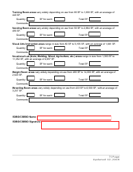 Form SP-5 Right Sizing High School Educational Facilities Form - Utah, Page 7