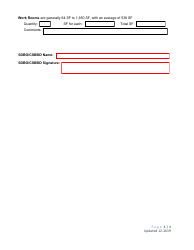 Form SP-5 Right Sizing Elementary School Educational Facilities Form - Utah, Page 4