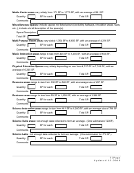 Form SP-5 Right Sizing Charter School Educational Facilities Form - Utah, Page 3