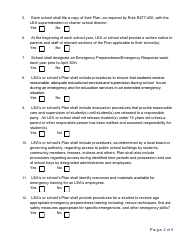 Lea Emergency Compliance and Assurance Form - Utah, Page 2