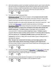 Lea Emergency Compliance and Assurance Form - Utah, Page 3