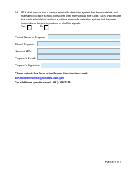 Lea Emergency Compliance and Assurance Form - Utah, Page 5