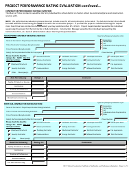 Form SP-11 School Construction Building Certifcate of Verification and Performance Evaluation (Closeout) Form - Utah, Page 5