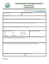 Document preview: Form DEP51-221A Complaint of Discrimination - Nondiscrimination Program - Florida