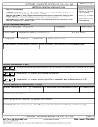 Document preview: DAF Form 102 Inspector General Complaint Form