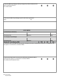 DOT Form 272-051A Local Agency - Dbe/Fsbe Commercially Useful Function on-Site Review for Architect and Engineering/Professional Services - Washington, Page 3