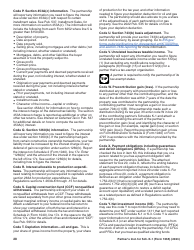 Instructions for IRS Form 1065 Schedule K-1 Partner&#039;s Share of Income, Deductions, Credits, Etc. (For Partner&#039;s Use Only), Page 28