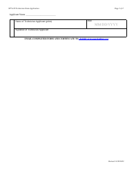 Form SPT-415 Technician Exam Application to Add a Category - Texas, Page 2