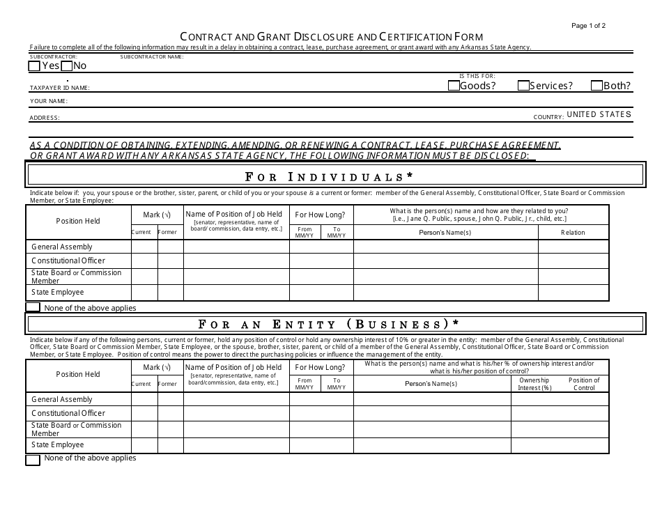 Form DH-24-0013 Request for Application - Diabetes Self-management Educational  Support (Dsmes) and Centers for Disease Control and Prevention (CDC) Diabetes Prevention Program (Dprp) - Arkansas, Page 7