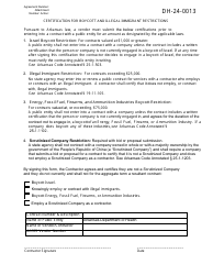 Form DH-24-0013 Request for Application - Diabetes Self-management Educational &amp; Support (Dsmes) and Centers for Disease Control and Prevention (CDC) Diabetes Prevention Program (Dprp) - Arkansas, Page 9