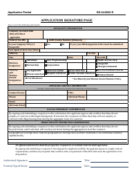 Form DH-24-0022 R Notice of Funds Availability Application Packet - Charitable Clinics - Arkansas, Page 2