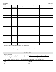 RC Form 200 Radiation Machine Facility Registration - Arkansas, Page 2
