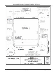 Instructions for Form DE-710 Administrative Certificate of Compliance Application - City of Sacramento, California, Page 3