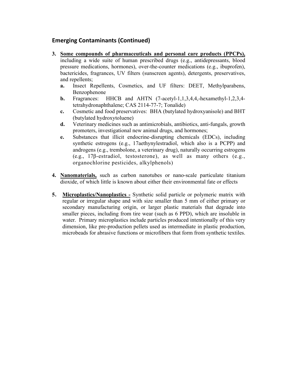 Clean Water State Revolving Fund Project Priority List Application - West Virginia, Page 10