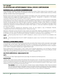 Instructions for Form CIT-120 West Virginia Corporation Net Income Tax Return - West Virginia, Page 16