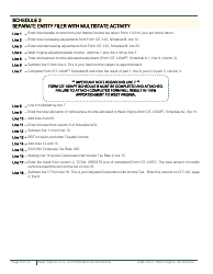 Instructions for Form CIT-120 West Virginia Corporation Net Income Tax Return - West Virginia, Page 9